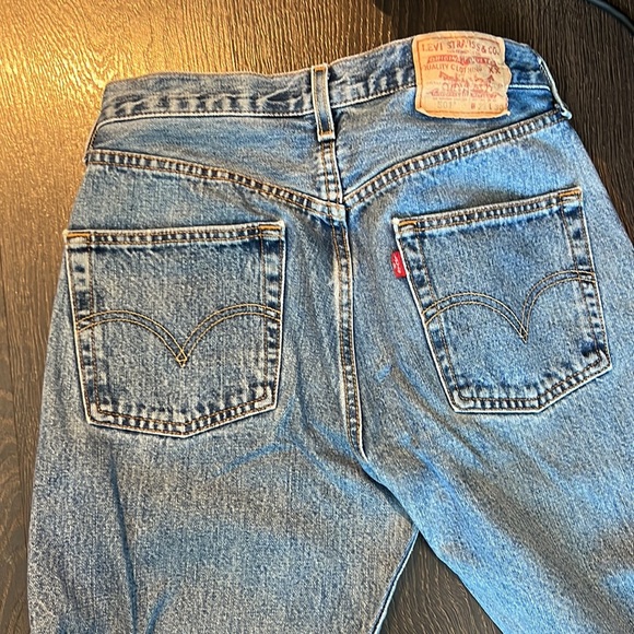 Vintage Levi’s 501 Straight Leg Jeans - Picture 7 of 8
